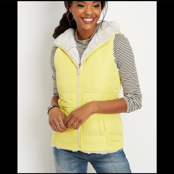 Maurices Reversible Fur Vest - Picture 2 of 4